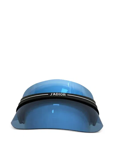 Pre-owned Dior Club1 J'a Sun Visor In Blue