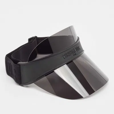 Pre-owned Dior Club1 Visor In Black