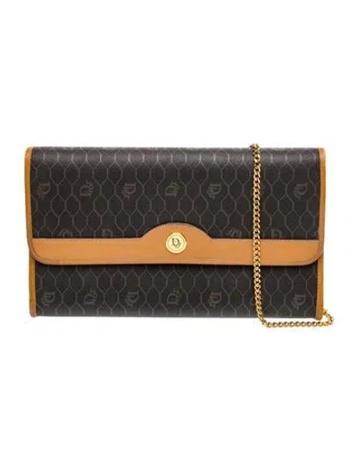 Pre-owned Dior Clutch In Black
