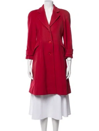 Pre-owned Dior Coat In Red