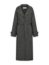 Dior Coat With Belt In Multicolour