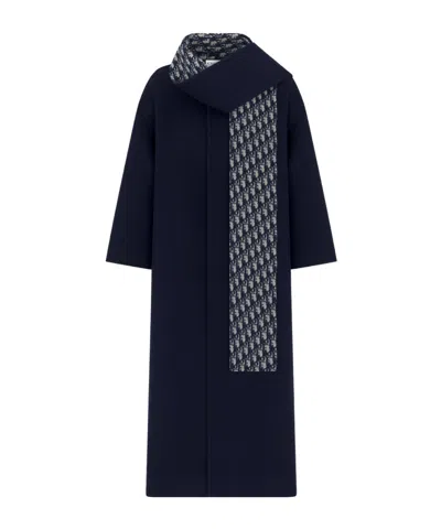 DIOR COAT WITH SCARF COLLAR