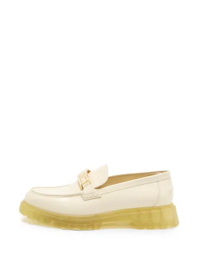 Pre-owned Dior Code Loafers In White