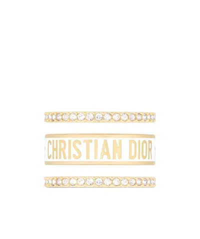 Dior Code Ring Set In Yellow