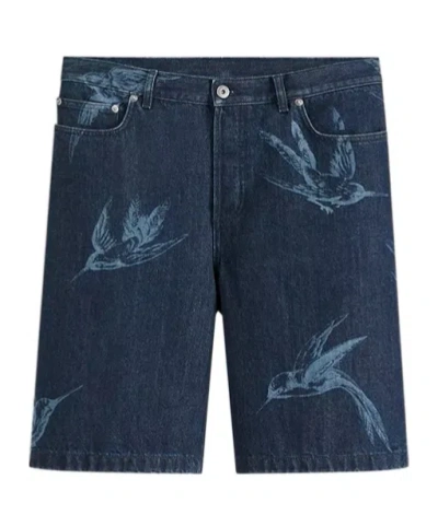 Dior Colibri Shorts In Blue