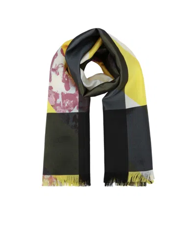 Dior Color-block Scarf In Pink