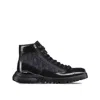 Dior Combat Ankle Boots Men In Black