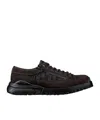 Dior Combat Derby Shoe In Brown