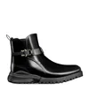 Dior Christian  Men  Combat Jodhpur Ankle Boot In Black