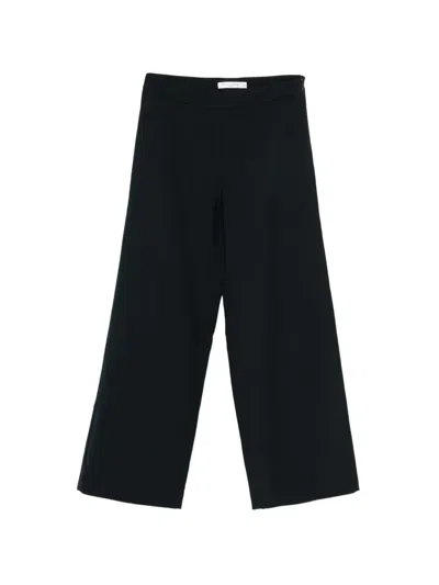 Pre-owned Dior Concealed Fastening Palazzo Pants In Blue