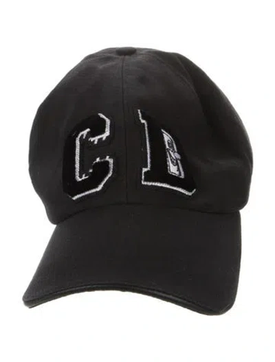 Pre-owned Dior Cotton Baseball Hat In Black