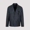 Dior Long-sleeved Casual Jacket In Navy Blue