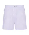 Dior Cotton Poplin Striped Pyjamas In White