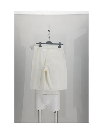 Dior Cotton Shorts In White