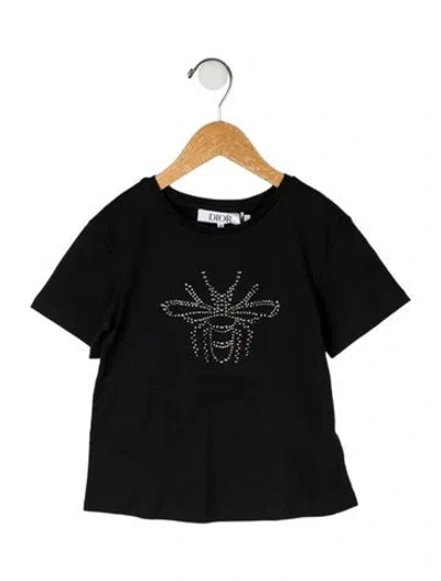 Pre-owned Dior Babies' Cotton T Shirt W/tags In Black