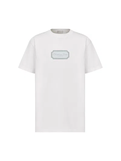 Dior Couture T-shirt With Comfortable Fit In White