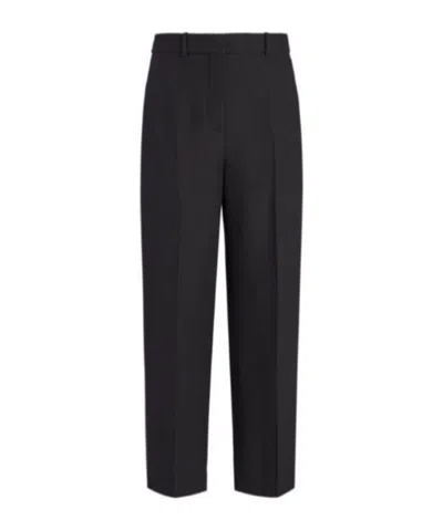 Dior Crease Details Casual Pants In Black