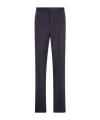 Dior Creased Detail Casual Pants In Black