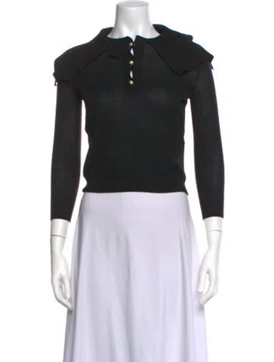 Pre-owned Dior Crew Neck Sweater In Black