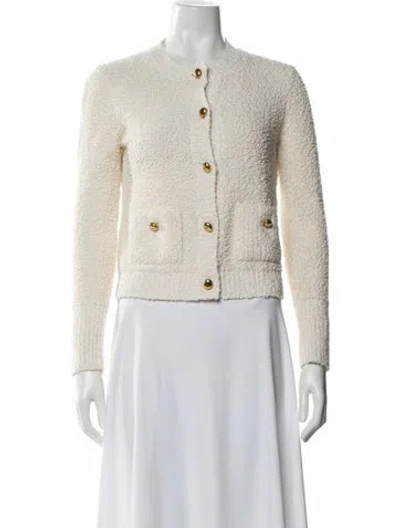Pre-owned Dior Crew Neck Sweater In Neutral