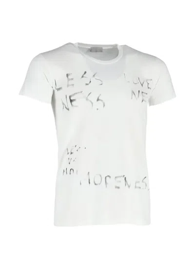 Pre-owned Dior Crewneck T-shirt In White