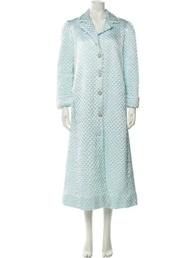 Pre-owned Dior Crochet Trim Robe In Multi