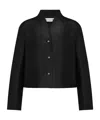 Dior Cropped Jacket In Black