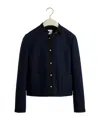Dior Cropped Jacket In Black
