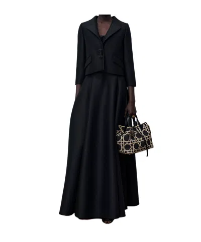 Dior Cropped Jacket In Black