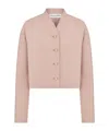 Dior Cropped Jacket In Nude