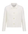Dior Cropped Jacket In White