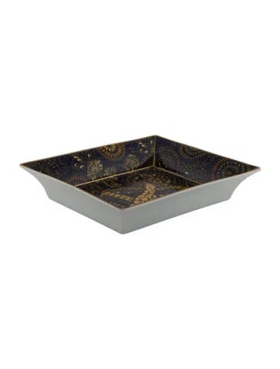 Pre-owned Dior Cruise Vide Poche Trinket Tray In Blue