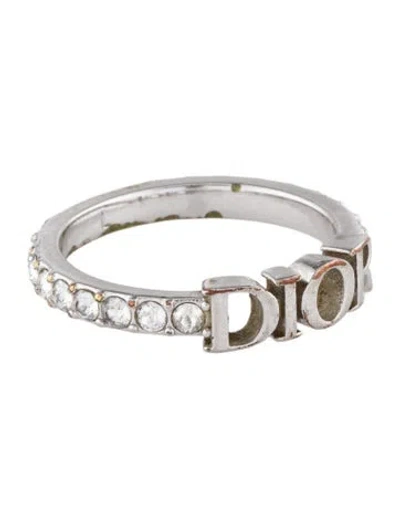 Pre-owned Dior Crystal Dio(r)evolution Ring In Multi