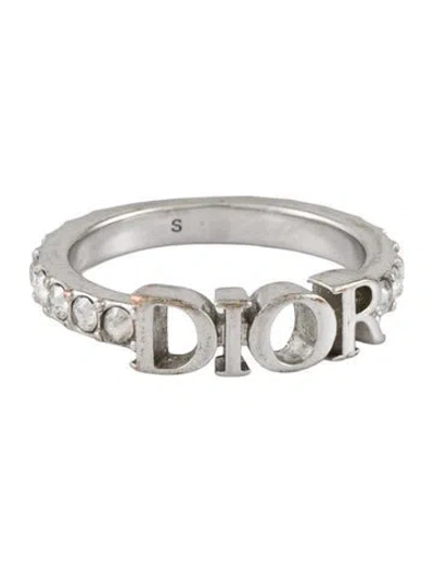 Pre-owned Dior Crystal Dio(r)evolution Ring In Multi