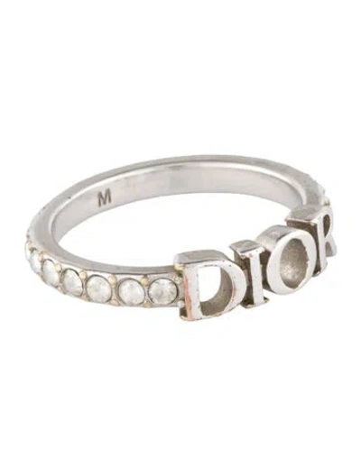 Pre-owned Dior Crystal Dio(r)evolution Ring In Multicolor