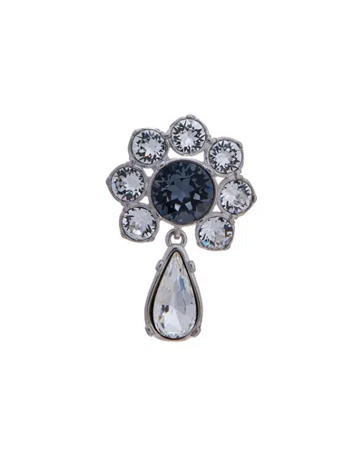 Dior Crystal Earring In Gray