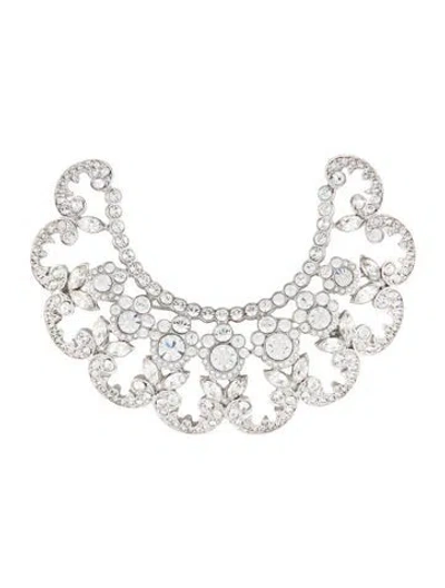 Pre-owned Dior Crystal Pin Brooch In Multicolor