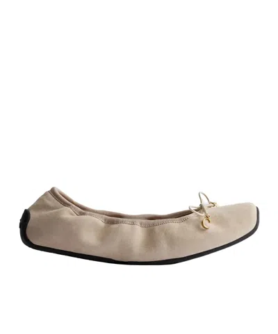 Dior Cœur Ballet Flat In Neutral