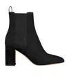 Dior D-art Heeled Ankle Boot In Black