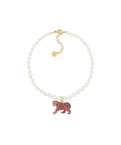 Dior D-charms Pop Necklace In White