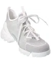 Dior D-connect Mesh Sneaker In Silver
