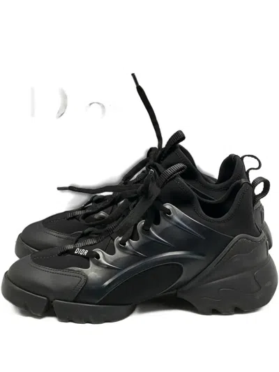 Pre-owned Dior D-connect Sneakers In Black