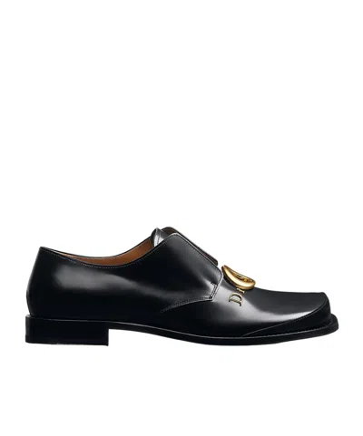 Dior D De  Derby Shoe In Black