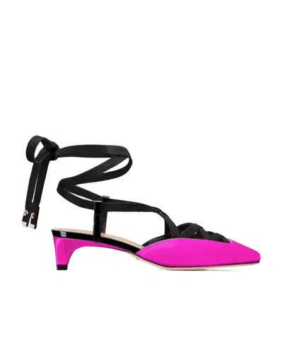 Dior D-envol Lace-up High Heels In Black