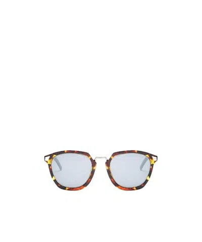Dior D-frame Sunglasses In White