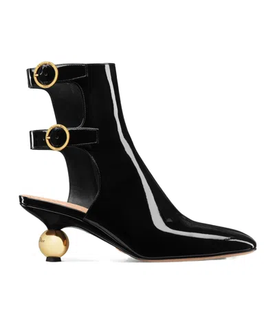 Dior D-idole High-heeled Ankle Boots In Black