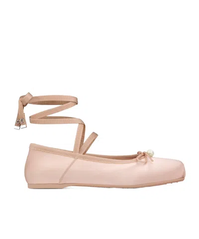 Dior D-joy Ballet Shoes In Pink