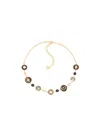 Dior Women D-luck Metal Necklace With Gold Finishes In Gold