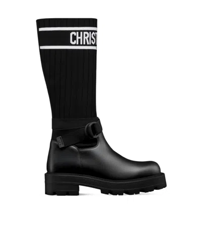 Dior D-major Boot In Black