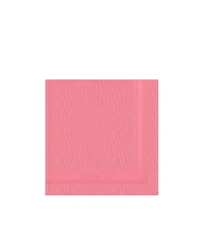 Dior D-oblique Shawl In Pink